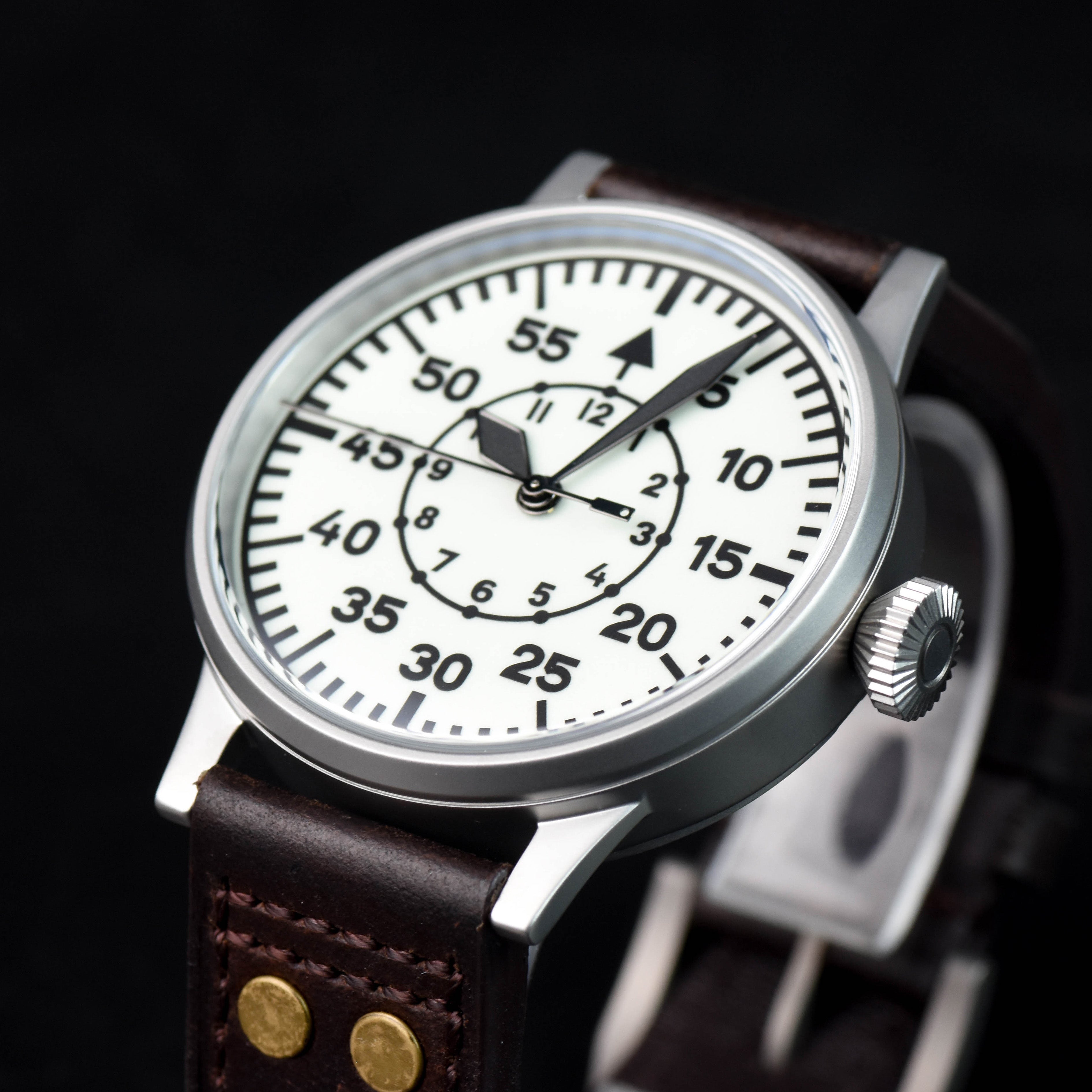 Hruodland 42mm Flieger Big Pilot Watch