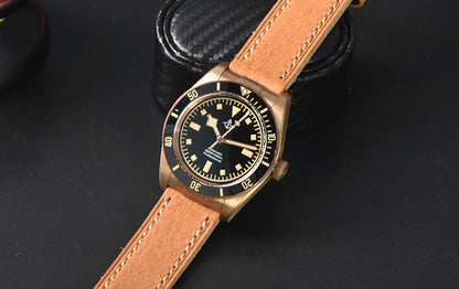 Hruodland 39mm BB58 Retro Bronze Watch