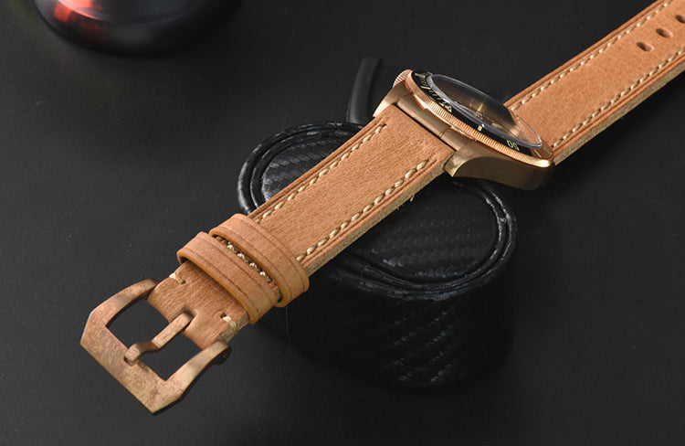 Hruodland 39mm BB58 Retro Bronze Watch