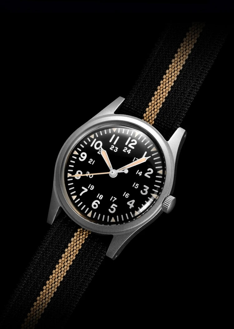 RDUNAE RA03 Retro Military 34.5mm Men Watch