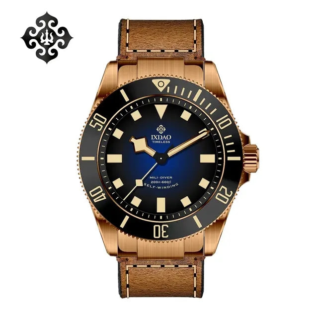 IXDAO Bronze 39mm Automatic Dive Watch