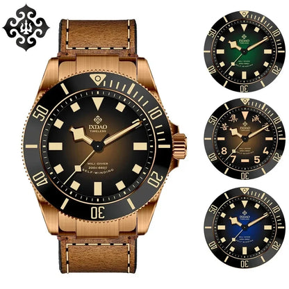 IXDAO Bronze 39mm Automatic Dive Watch