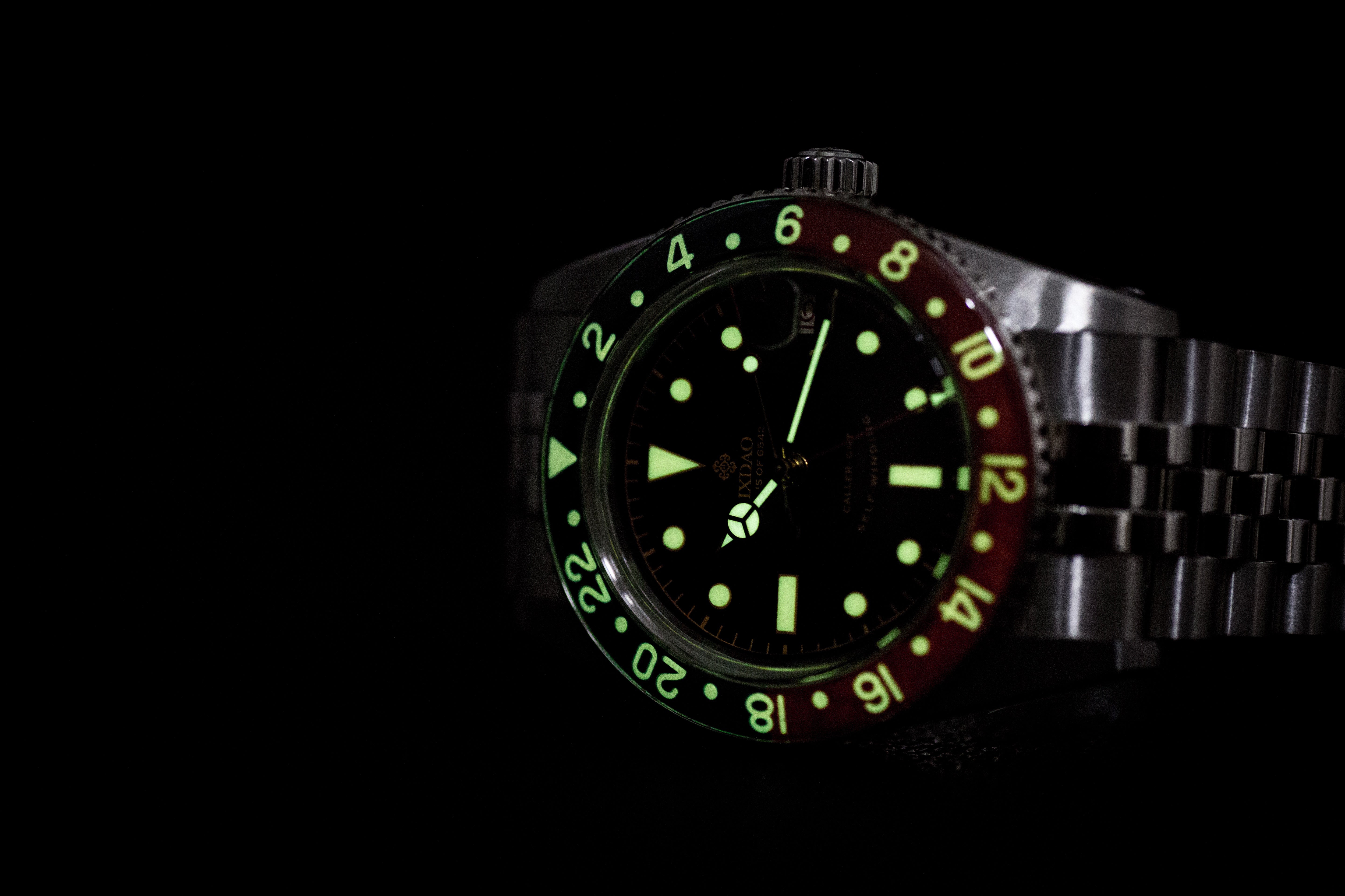 ☆11.11 Special☆IXDAO 6542 Vintage 38MM NH34 GMT 904L Automatic