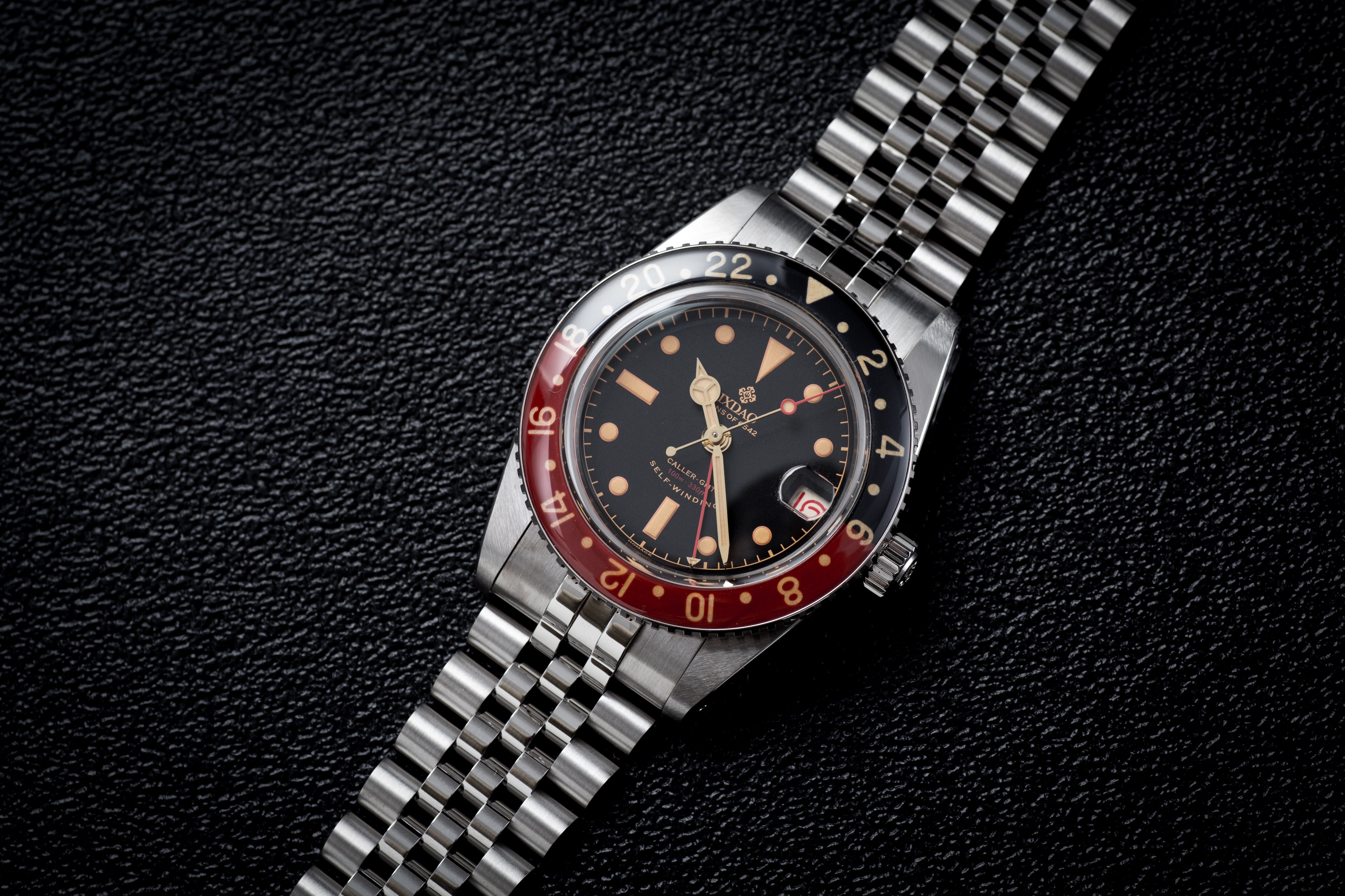 ☆11.11 Special☆IXDAO 6542 Vintage 38MM NH34 GMT 904L Automatic