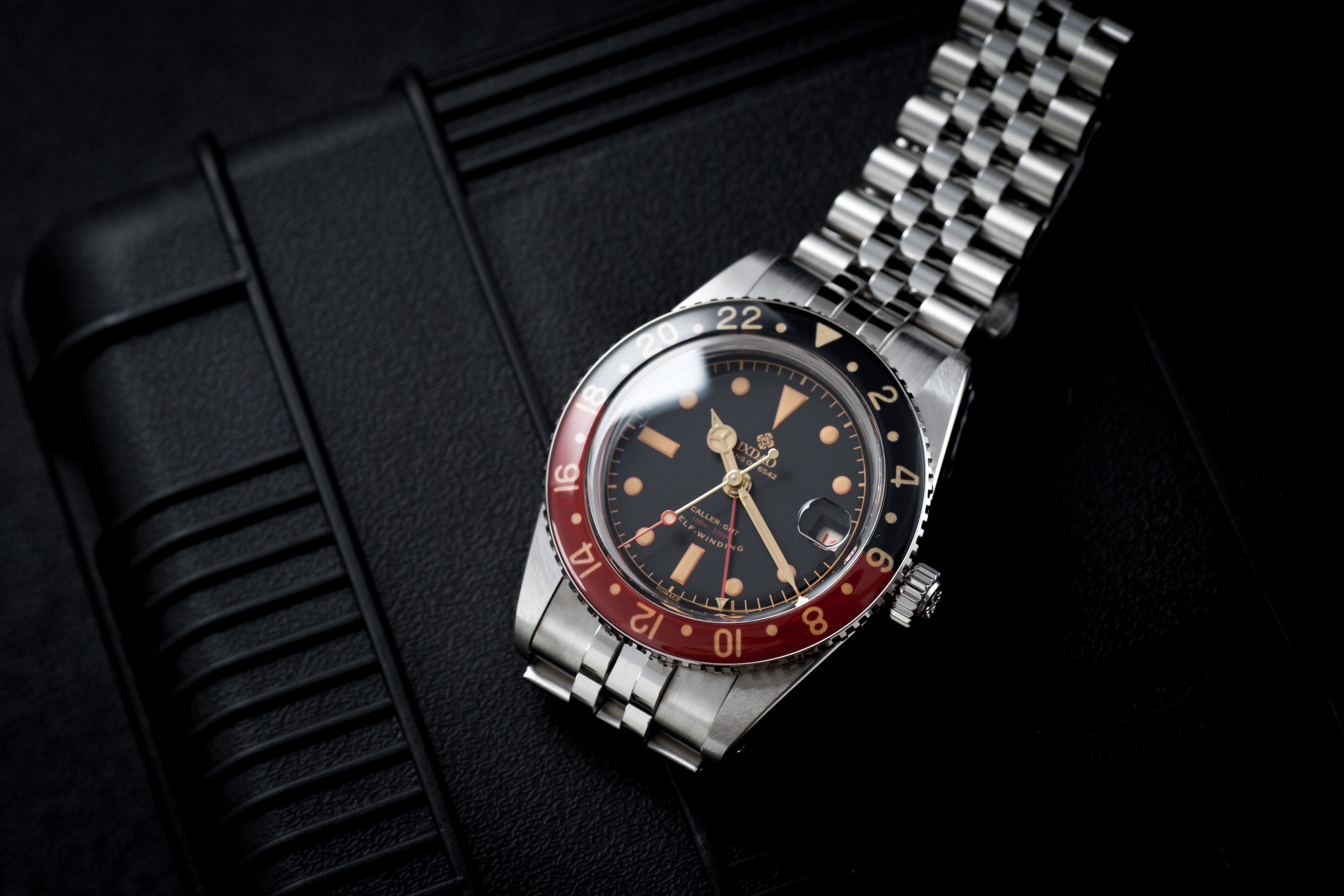 ☆11.11 Special☆IXDAO 6542 Vintage 38MM NH34 GMT 904L Automatic