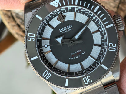 IXDAO Titanium 39mm Automatic Dive Watch-Gradient brown