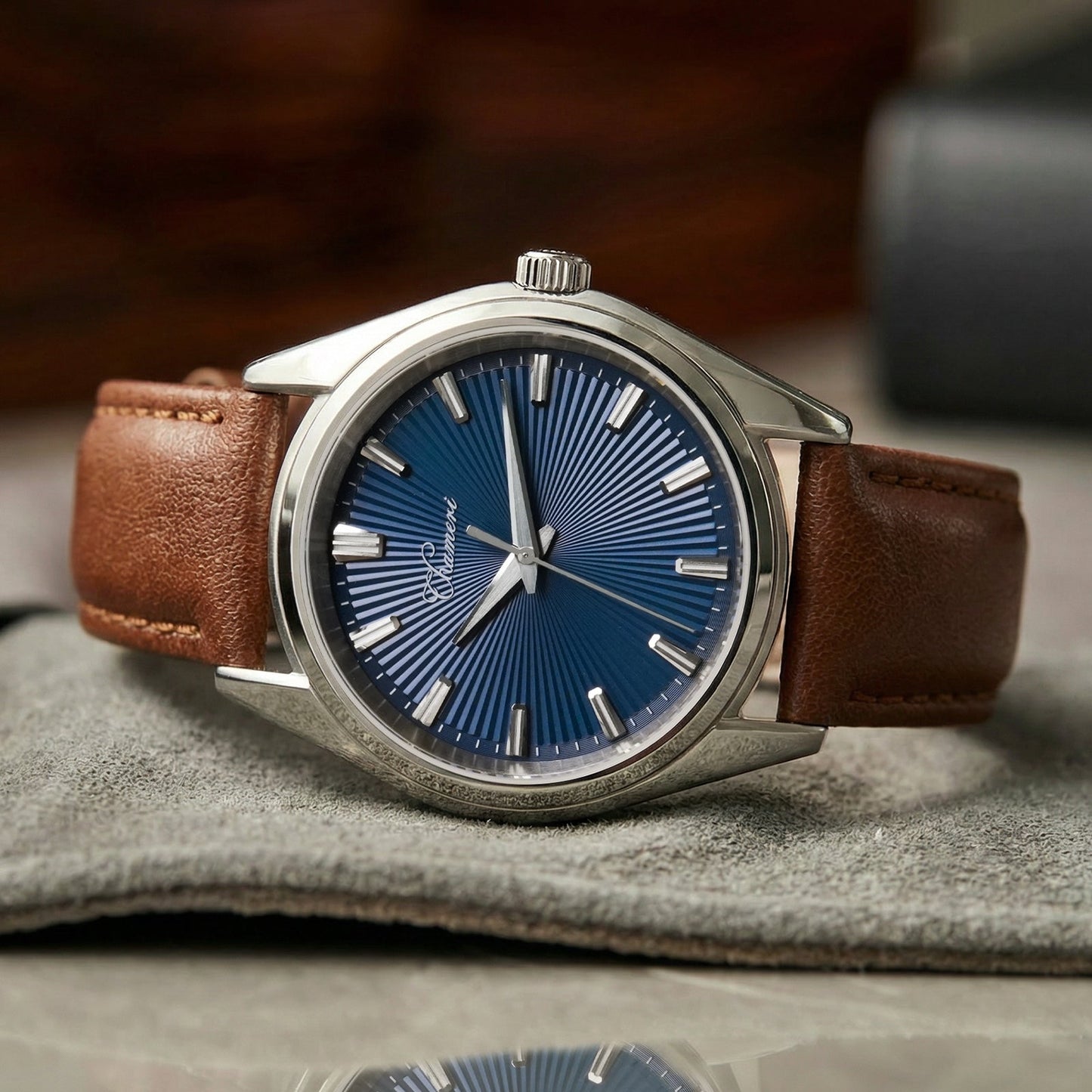 Chameri 40mm Men Watch VH31 Quartz Watch GS05