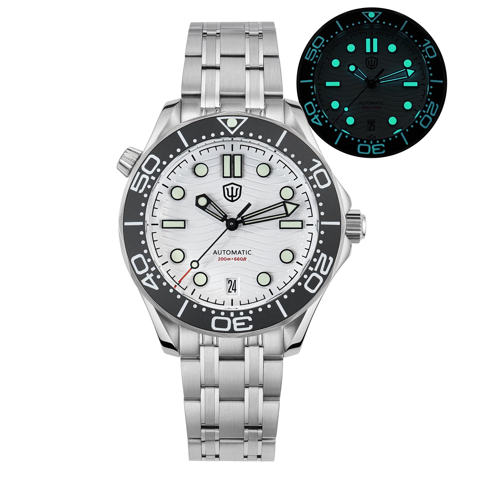 Watchdives WD007ST 39mm NTTD Dive Watch