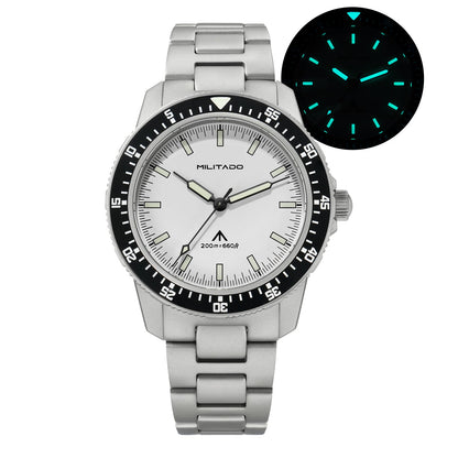 Militado 39.5mm Men Watch VH31 Sweeping Movt ML25