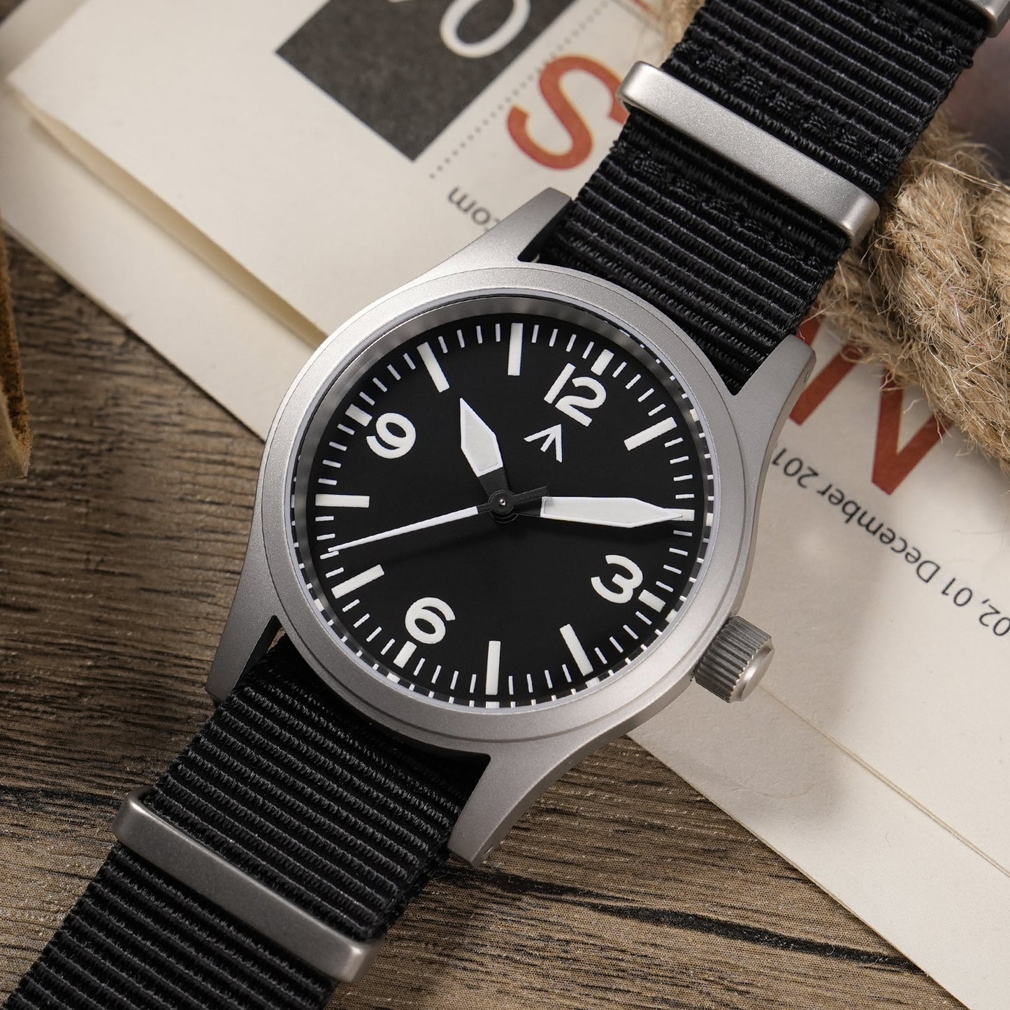 Militado 38mm Field Watch ML05 369 Dial