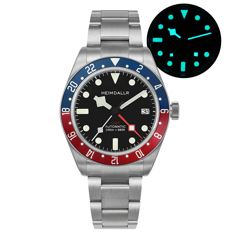 Heimdallr NH34 BB58 GMT Diver Watch