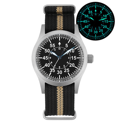 Militado ML05 38mm Sapphire Crystal Pilot Field Watch