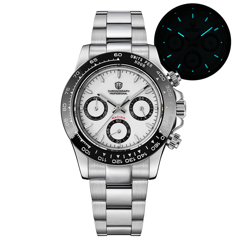 Watchdives WD16500 38mm VK63 Chronograph Watch V2