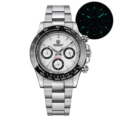 Watchdives WD16500 38mm VK63 Chronograph Watch V2