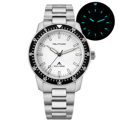 Militado 39.5mm Men Watch VH31 Sweeping Movt ML25