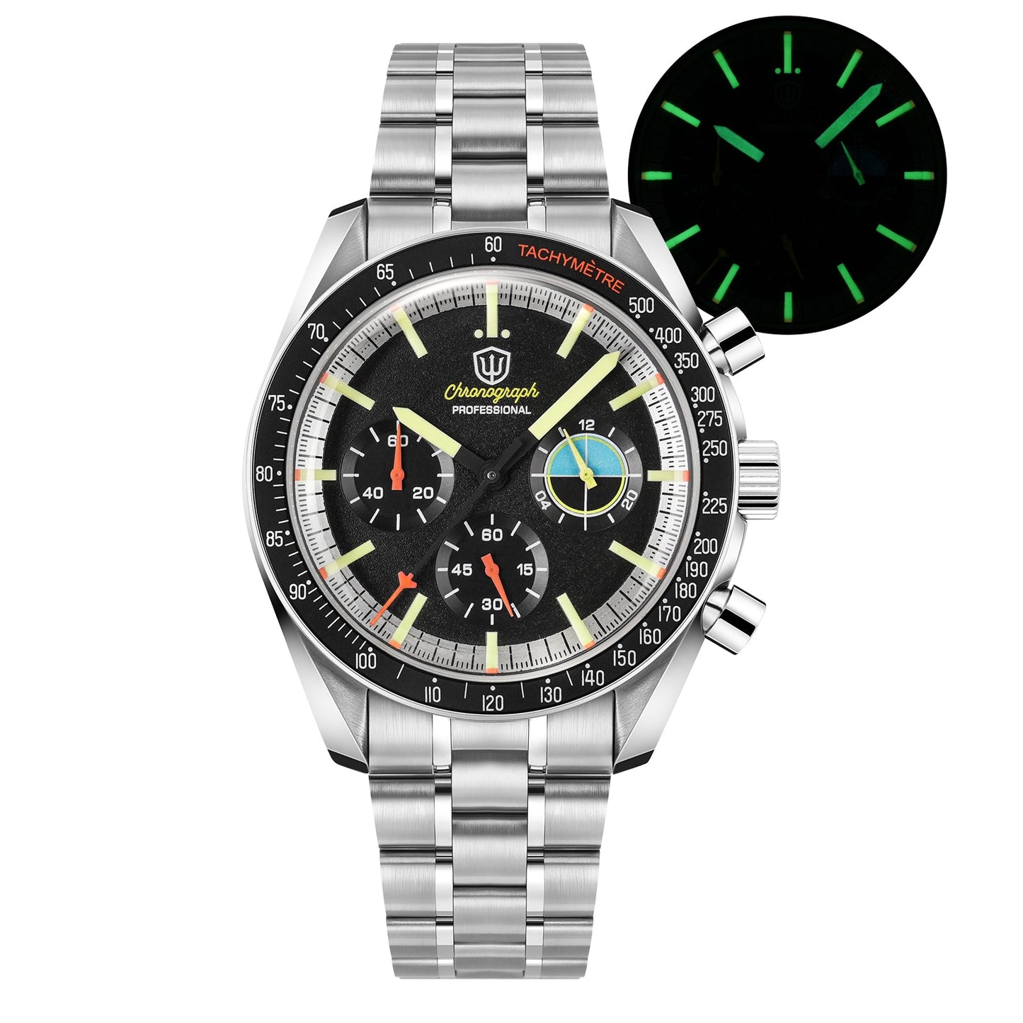 Watchdives 39mm VK63 Chronograph Watch WD1863- Classic Collection