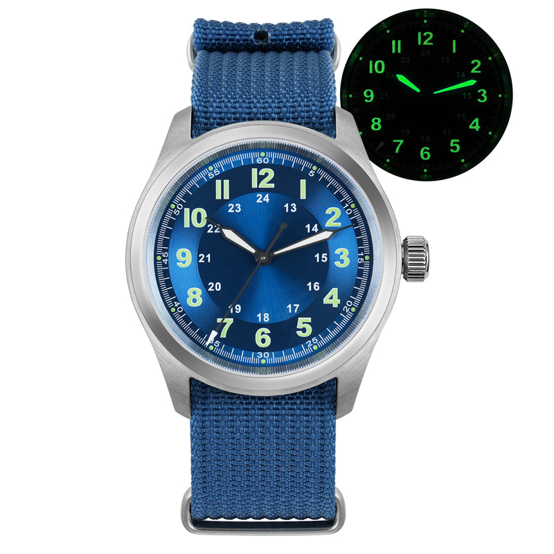 ★UK Warehouse★Militado VH31 38mm Field Watch ML08