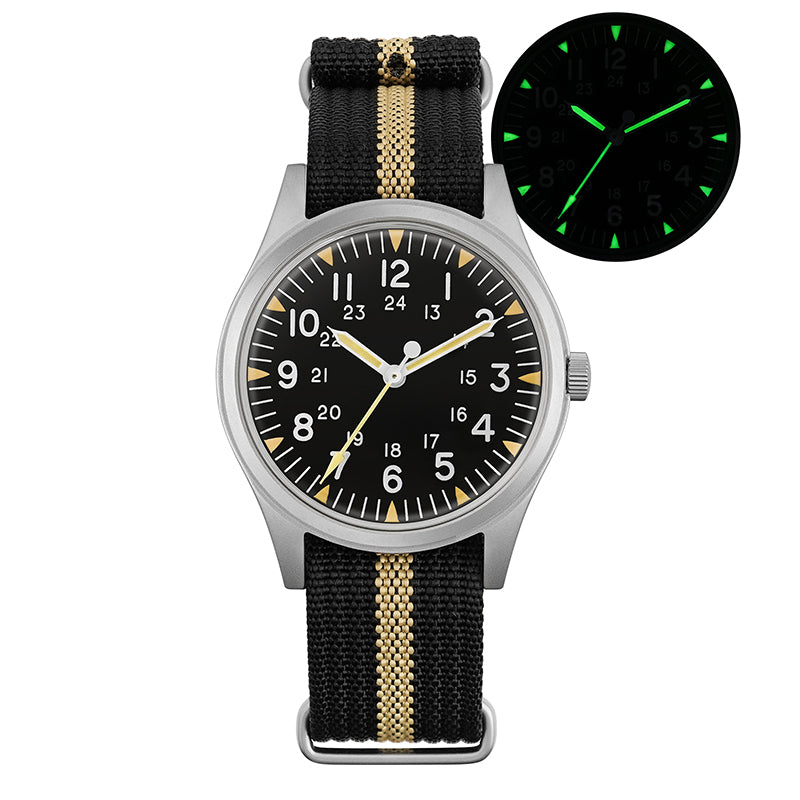 ★UK Warehouse★Militado VH31 36mm Field Watch ML07