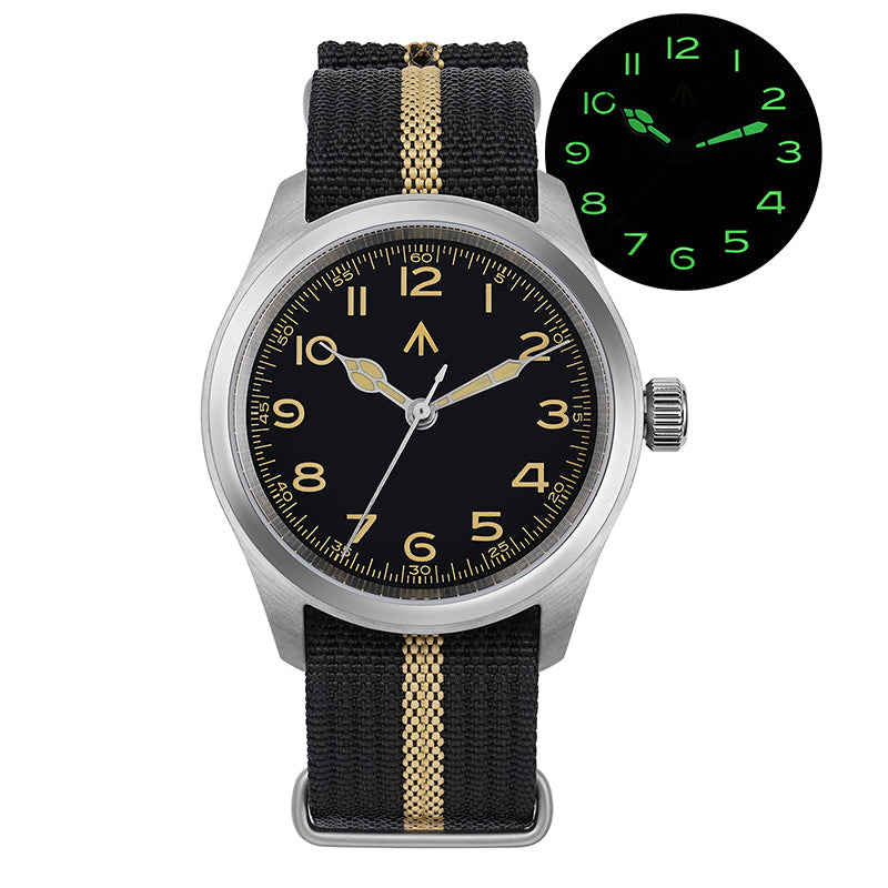 ★UK Warehouse★Militado VH31 38mm Field Watch ML08