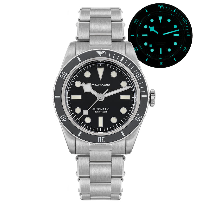 Militado BB58 38mm Mechanical dive Watch