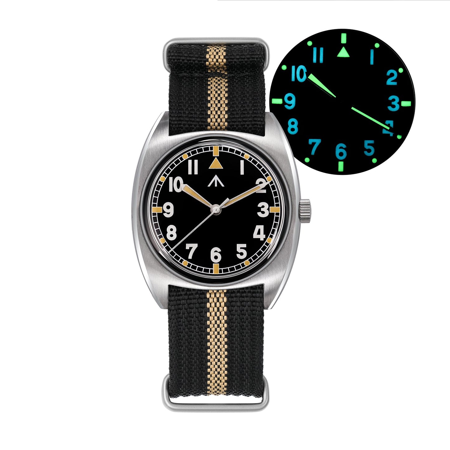 Militado Vintage 36mm Military Watch W10 Remake ML17