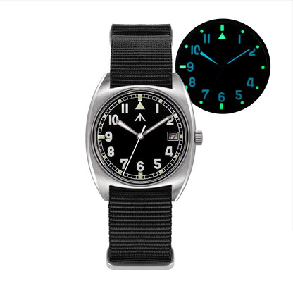 Militado Vintage 36mm Military Watch W10 Remake ML17