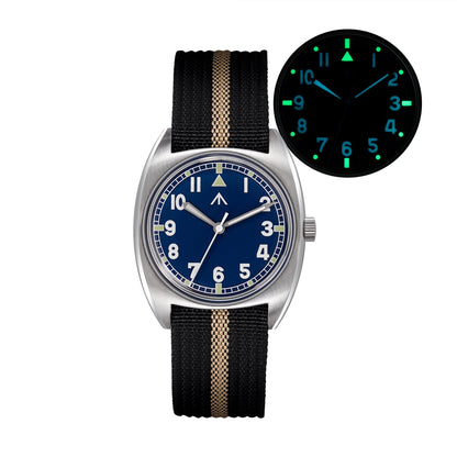 Militado Vintage 36mm Military Watch W10 Remake ML17