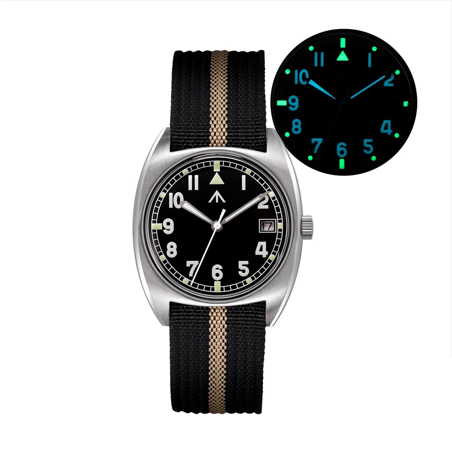 Militado Vintage 36mm Military Watch W10 Remake ML17
