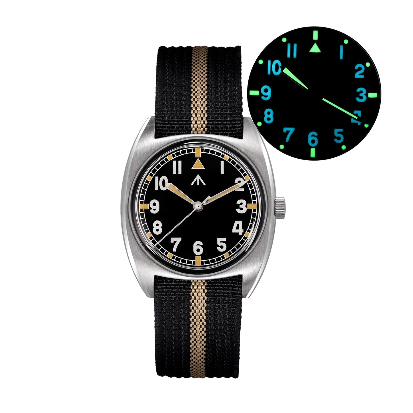 Militado Vintage 36mm Military Watch W10 Remake ML17