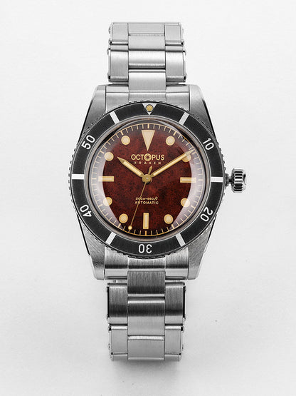 Octopus Kraken tropical brown dial lifestyle image