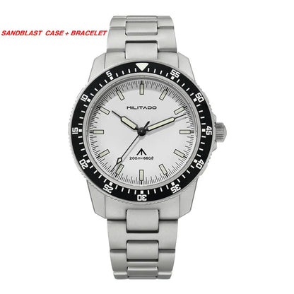 Militado 39.5mm Men Watch VH31 Sweeping Movt ML25