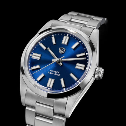 Watchdives WD1016B 37mm Pioneer VH31 Men Watch