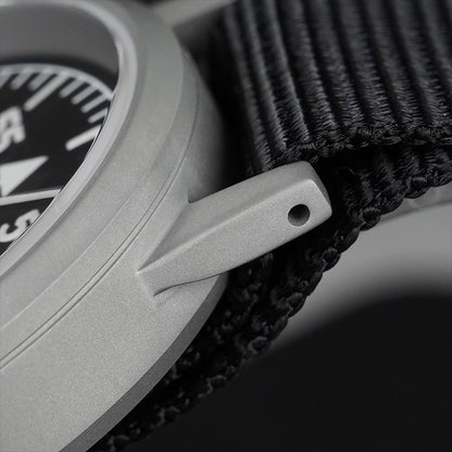 Militado 37mm Sapphire Crystal Retro Flieger Pilot Watch Ml10 V2