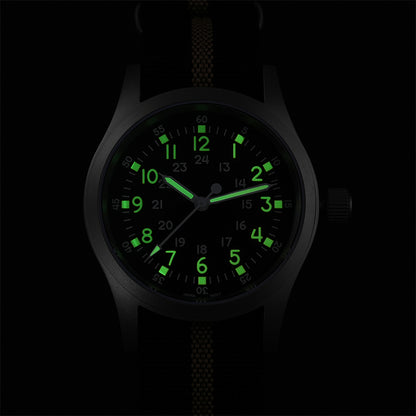 Militado ML05 38mm Sapphire Crystal Pilot Field Watch