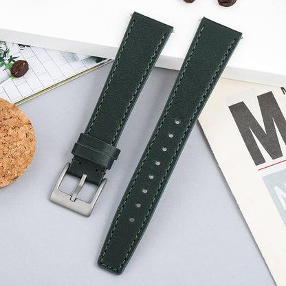 Leather Pilot Watch Band