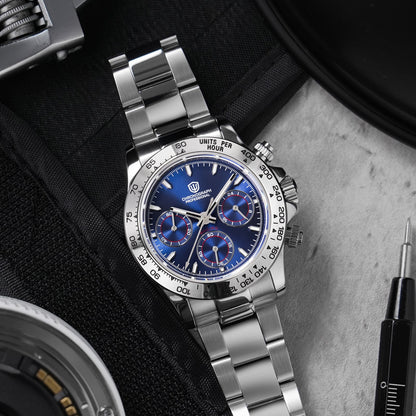 Watchdives WD16500 38mm VK63 Chronograph Watch V2