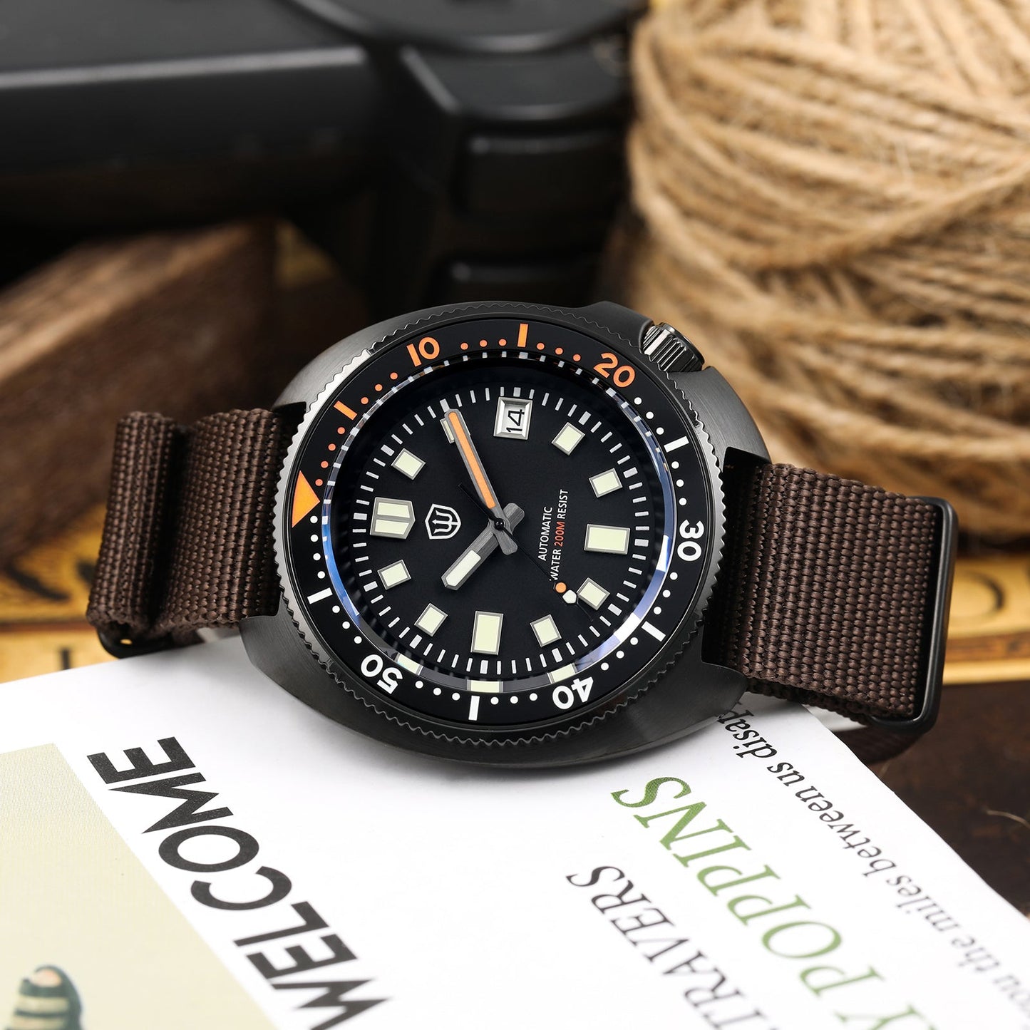 Watchdives WD6105 Captain Willard 6105 Dive Watch Collection