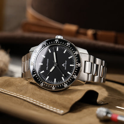 Militado 39.5mm Men Watch VH31 Sweeping Movt ML25