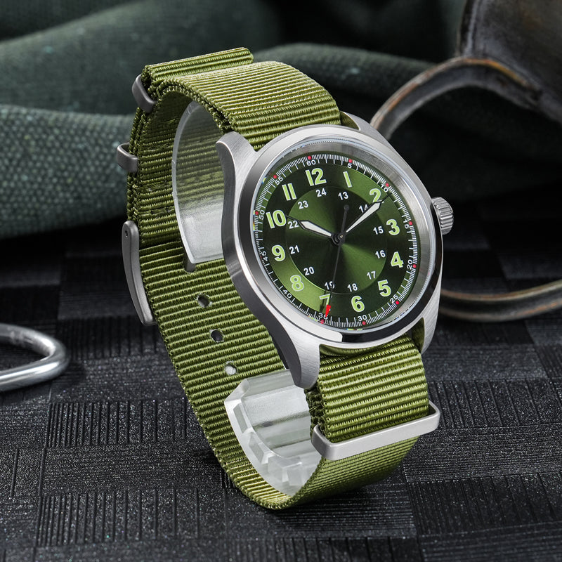 ★UK Warehouse★Militado VH31 38mm Field Watch ML08