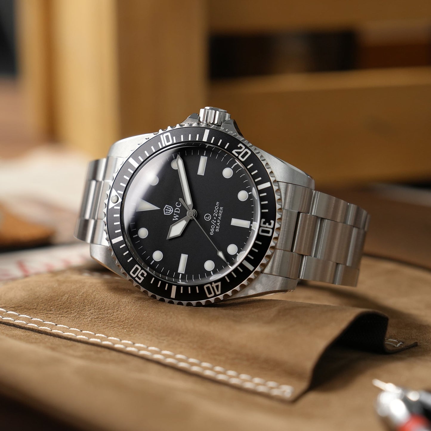 Watchdives Seafarar WD5513Q 40mm VH31 Sub Diver Watch