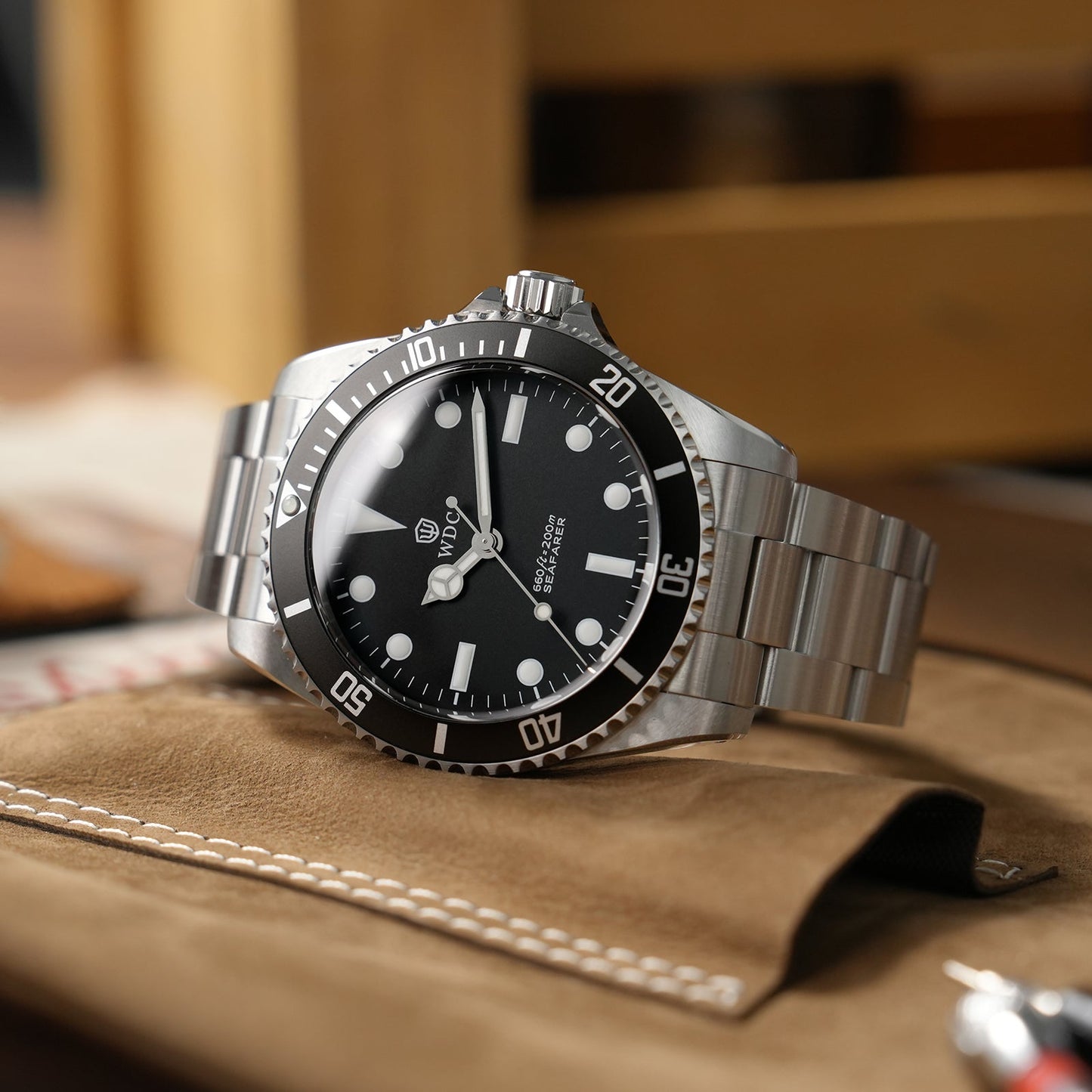 Watchdives Seafarar WD5513Q 40mm VH31 Sub Diver Watch
