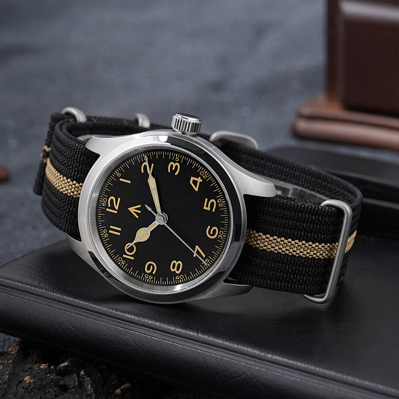 ★UK Warehouse★Militado VH31 38mm Field Watch ML08