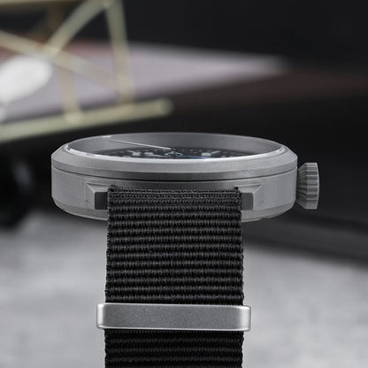 Militado 37mm Sapphire Crystal Retro Flieger Pilot Watch Ml10 V2