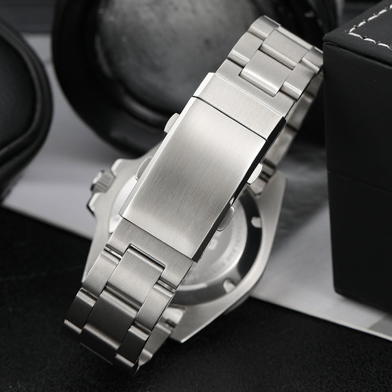 316L Stainless Steel 18mm 20mm 22mm Entendable Adjustable Folding Watch Buckle