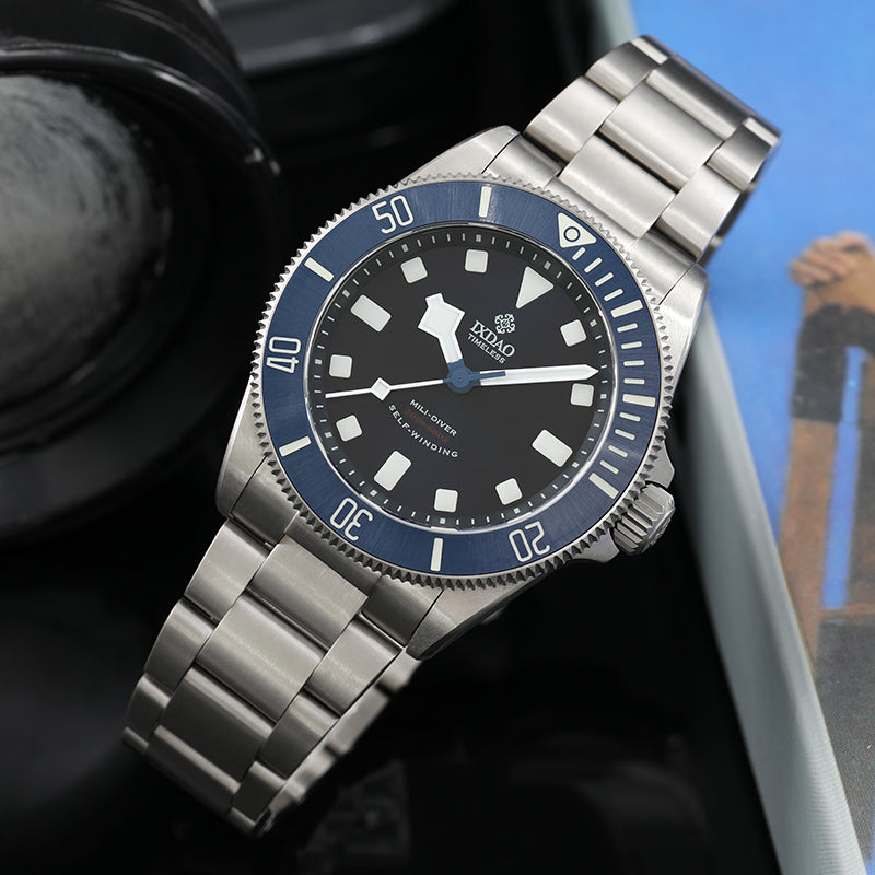 IXDAO Titanium 39mm Automatic Dive Watch