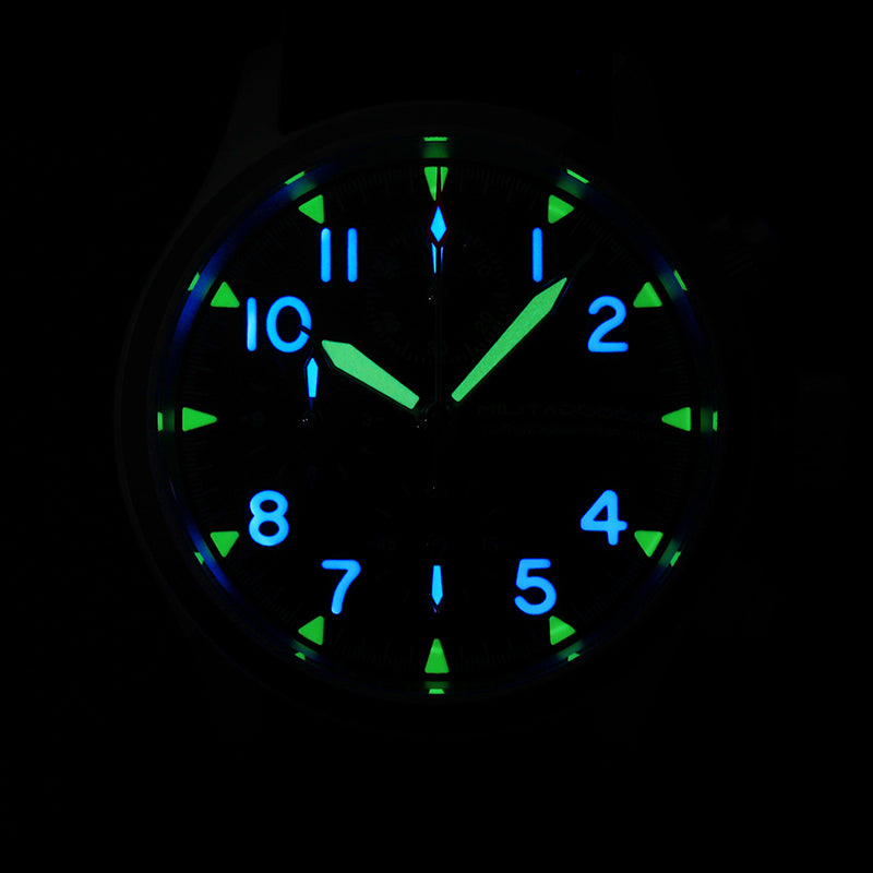 Militado Retro VK67 Quartz Chronograph Watch - 3 Dial
