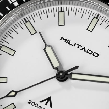 Militado 39.5mm Men Watch VH31 Sweeping Movt ML25