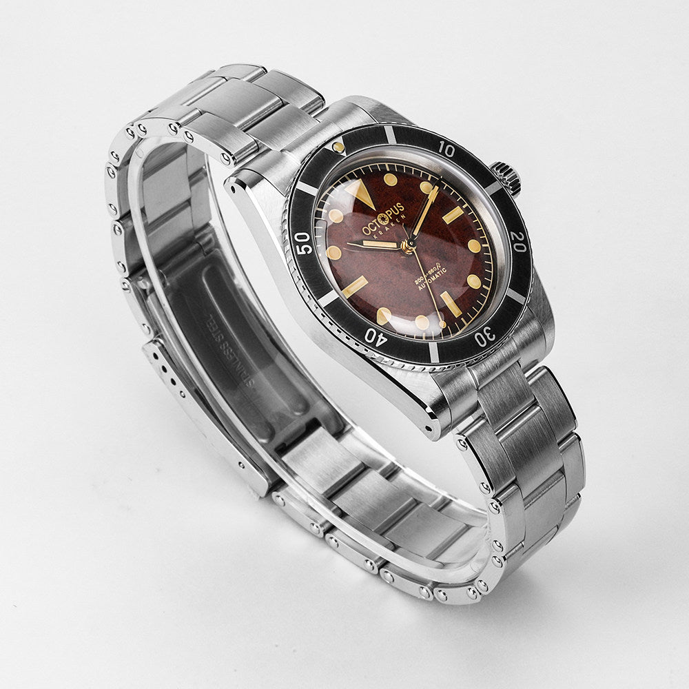 Octopus Kraken OCT-0028 37mm Vintage Skin Diver Watch | PT5000