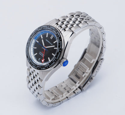 Heimdallr NH34 World-Time Bezel GMT Watch