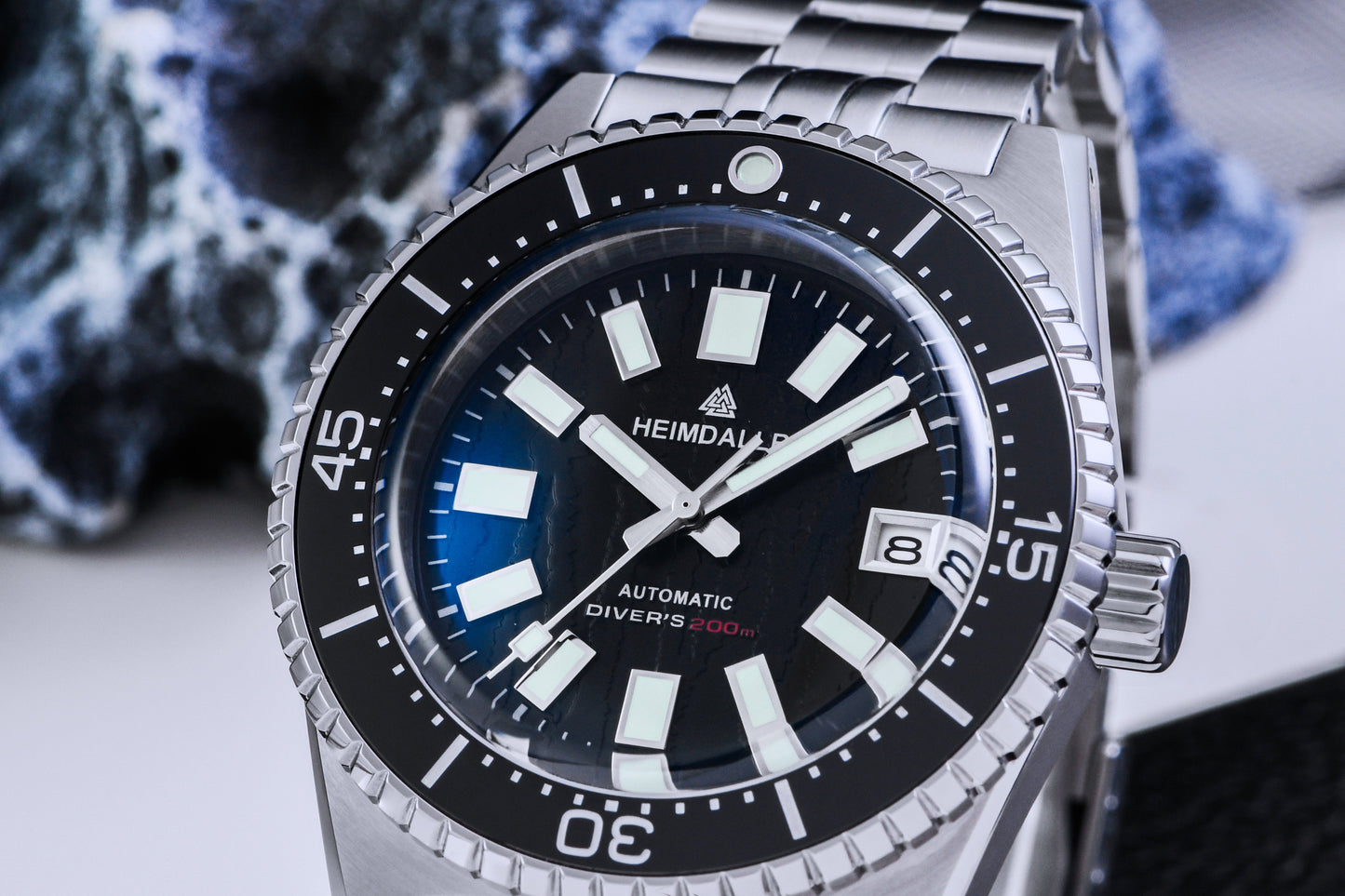 Heimdallr 41mm NH35 Automatic Dive Watch H8